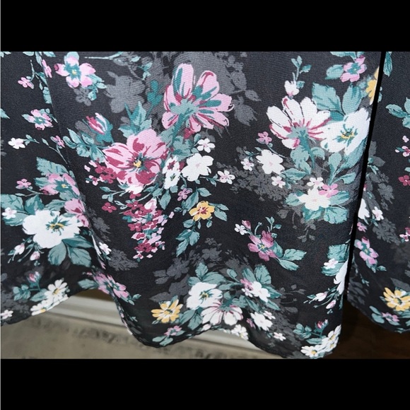Pink Rose Blue & Pink Floral Dress in NWOT XL! - Picture 7 of 7
